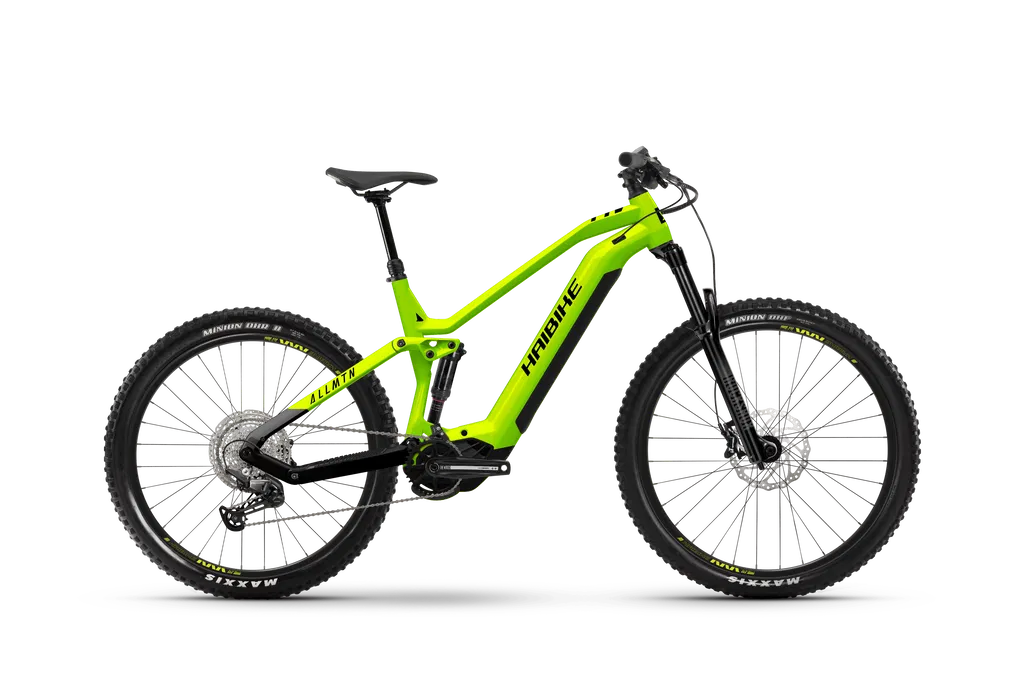 Haibike ALLMTN 3 MTB Fully lime/black glänzend